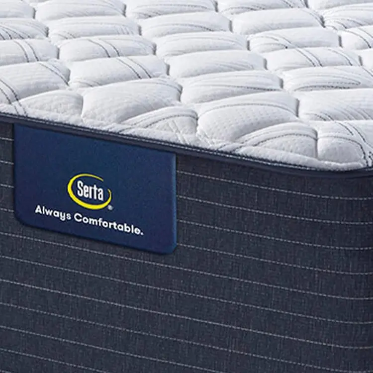 Corner view of the The Serta Classic Elite Extra Firm 13" mattress