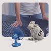 Animation showcasing Serta’s cooling technologies, highlighting memory foam and latex layers that promote airflow and temperature regulation for a cool sleep experience.