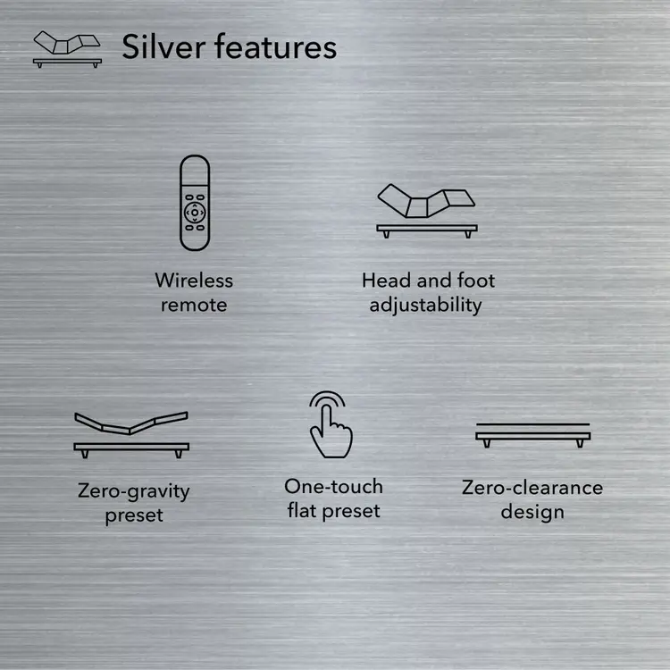 baselogic™ Silver Adjustable Base