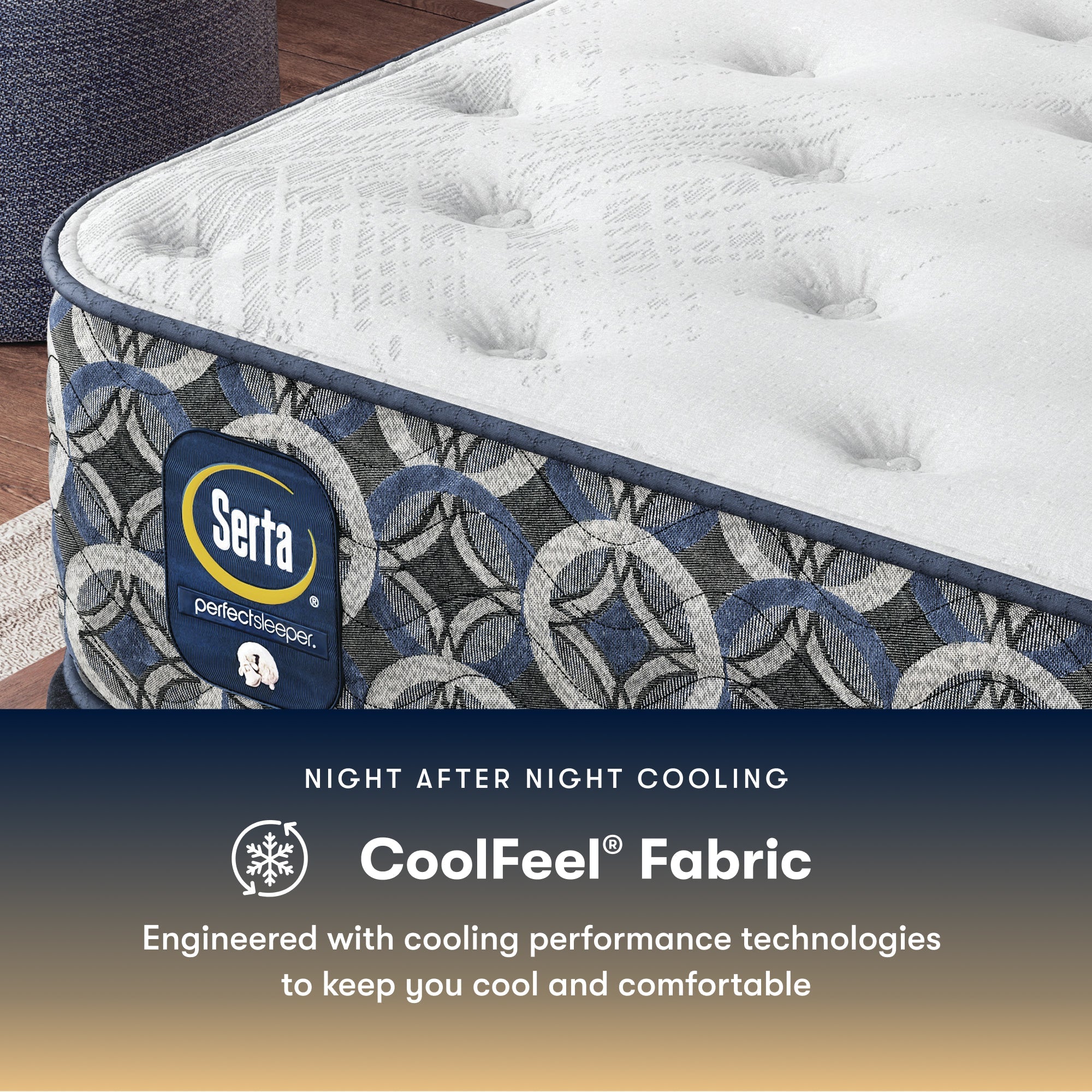 Perfect Sleeper Innerspring Mattress Cascade Canyon Medium 13”