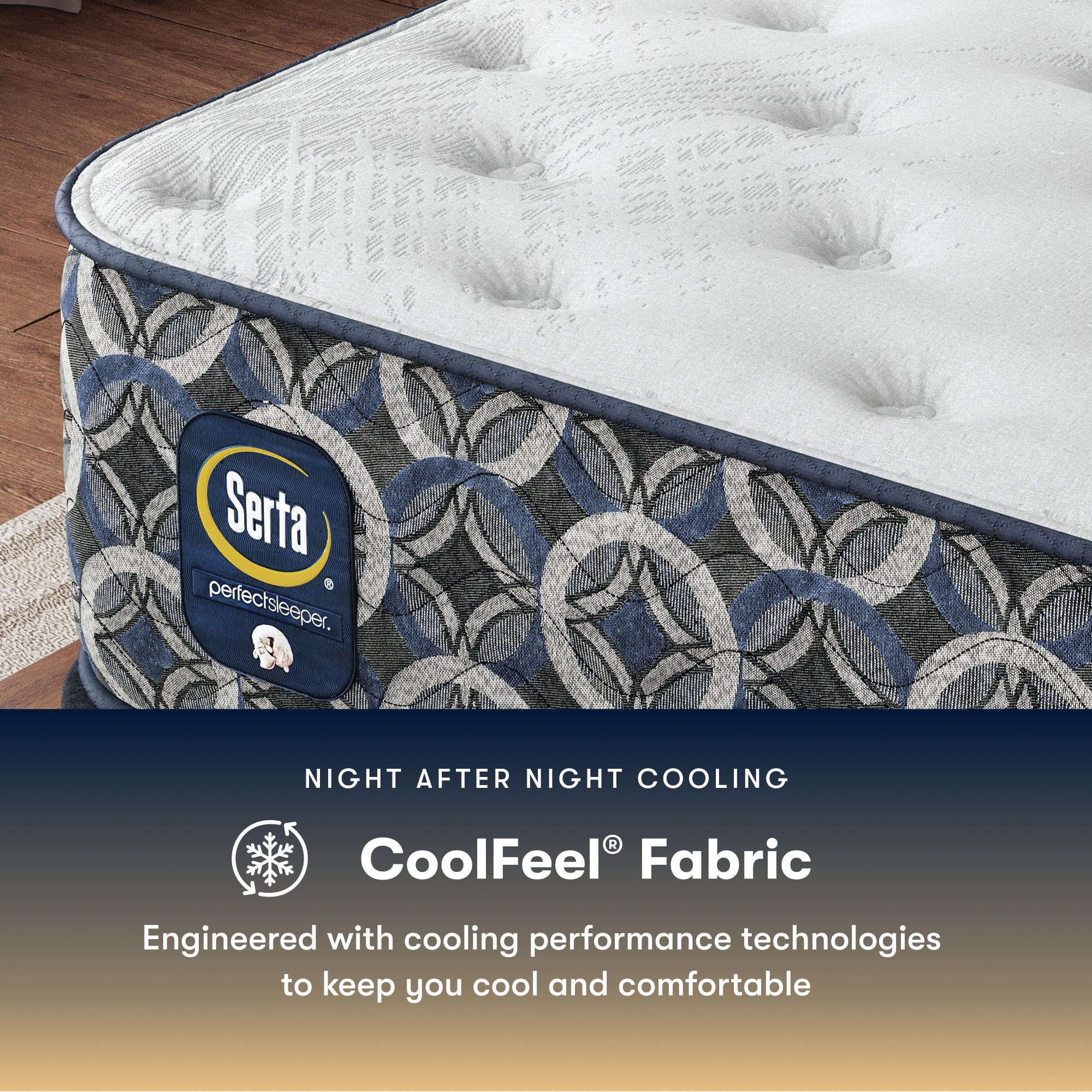 Perfect Sleeper Innerspring Mattress Cascade Canyon Plush 13.5”