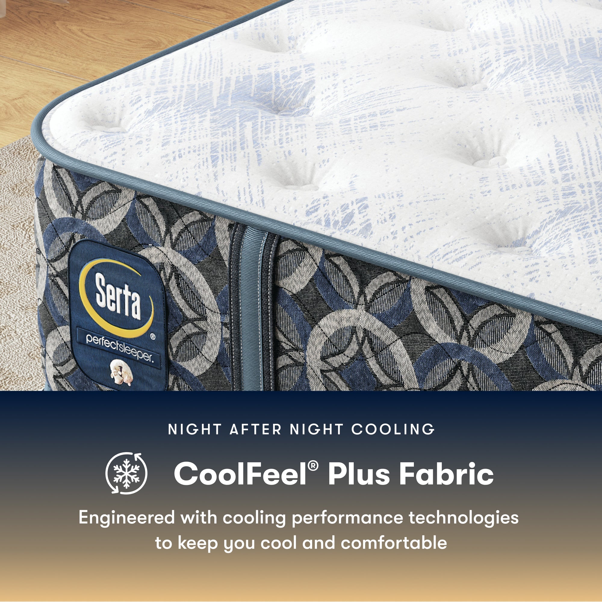 Perfect Sleeper Innerspring Mattress Cascade Range Medium 14”