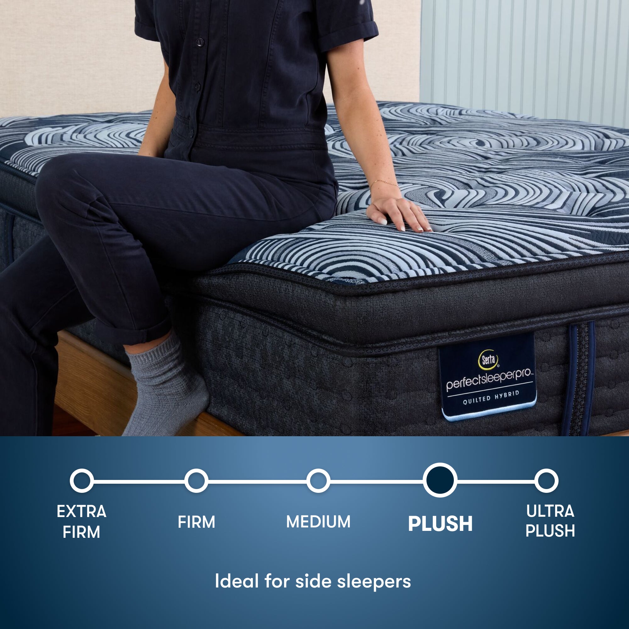 Serta Perfect Sleeper Pro Mattress - Level Three Plush Pillow Top