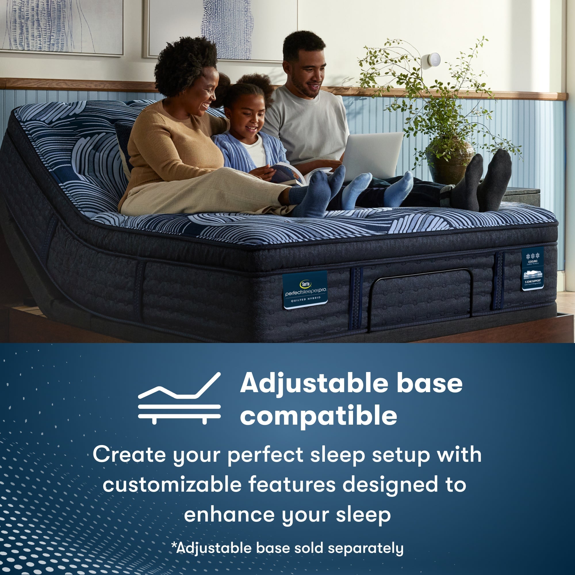 Serta Perfect Sleeper Pro Mattress - Level Three Plush Pillow Top