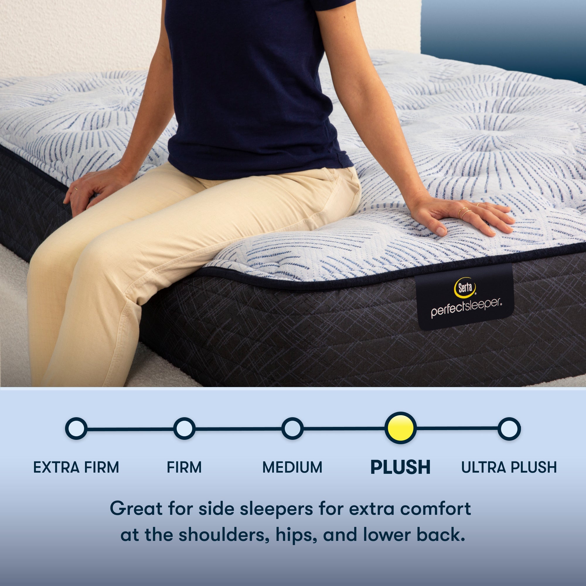 Perfect Sleeper Nurture Night 13.5" Plush Mattress