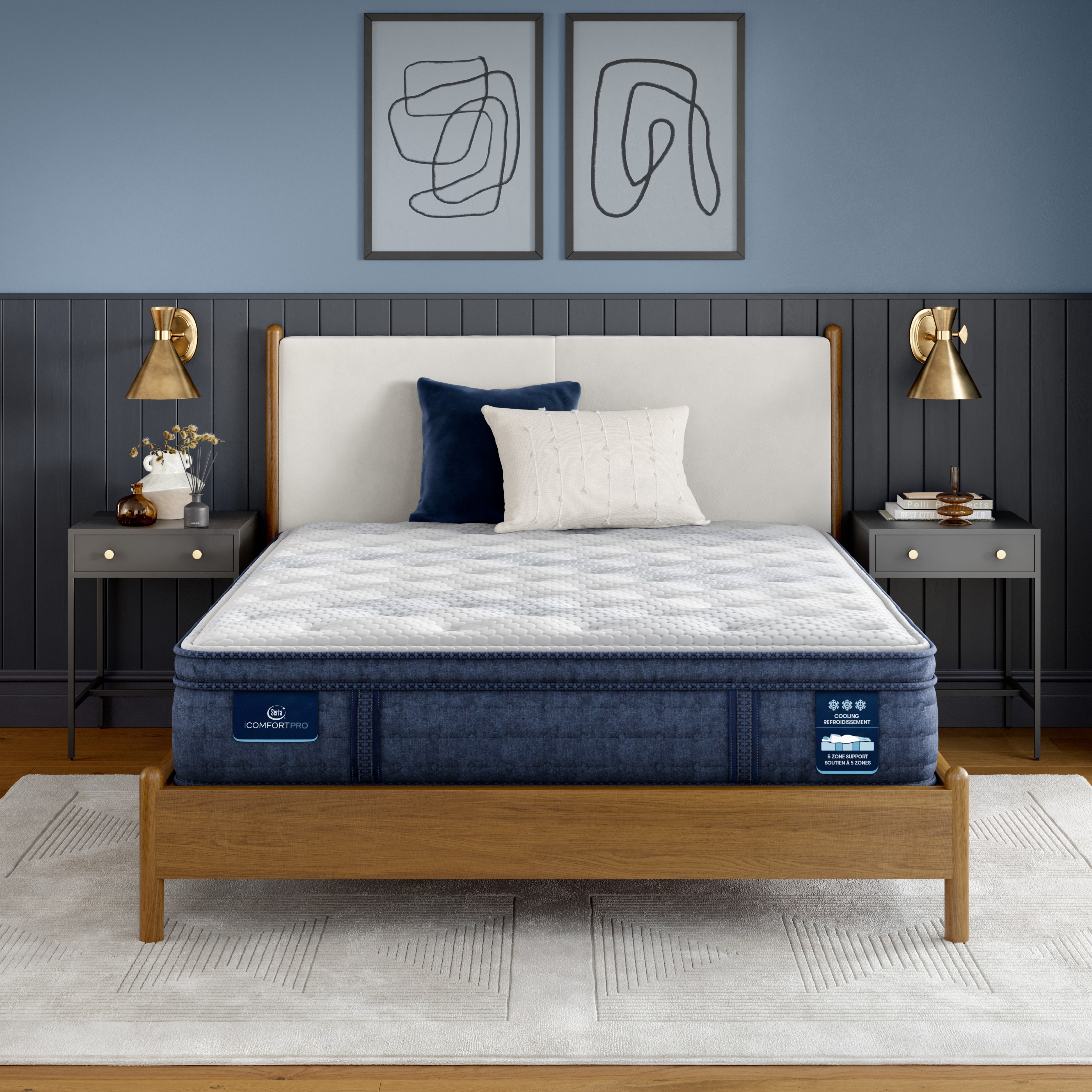 Serta iComfort PRO Mattress - Quilted Level 2