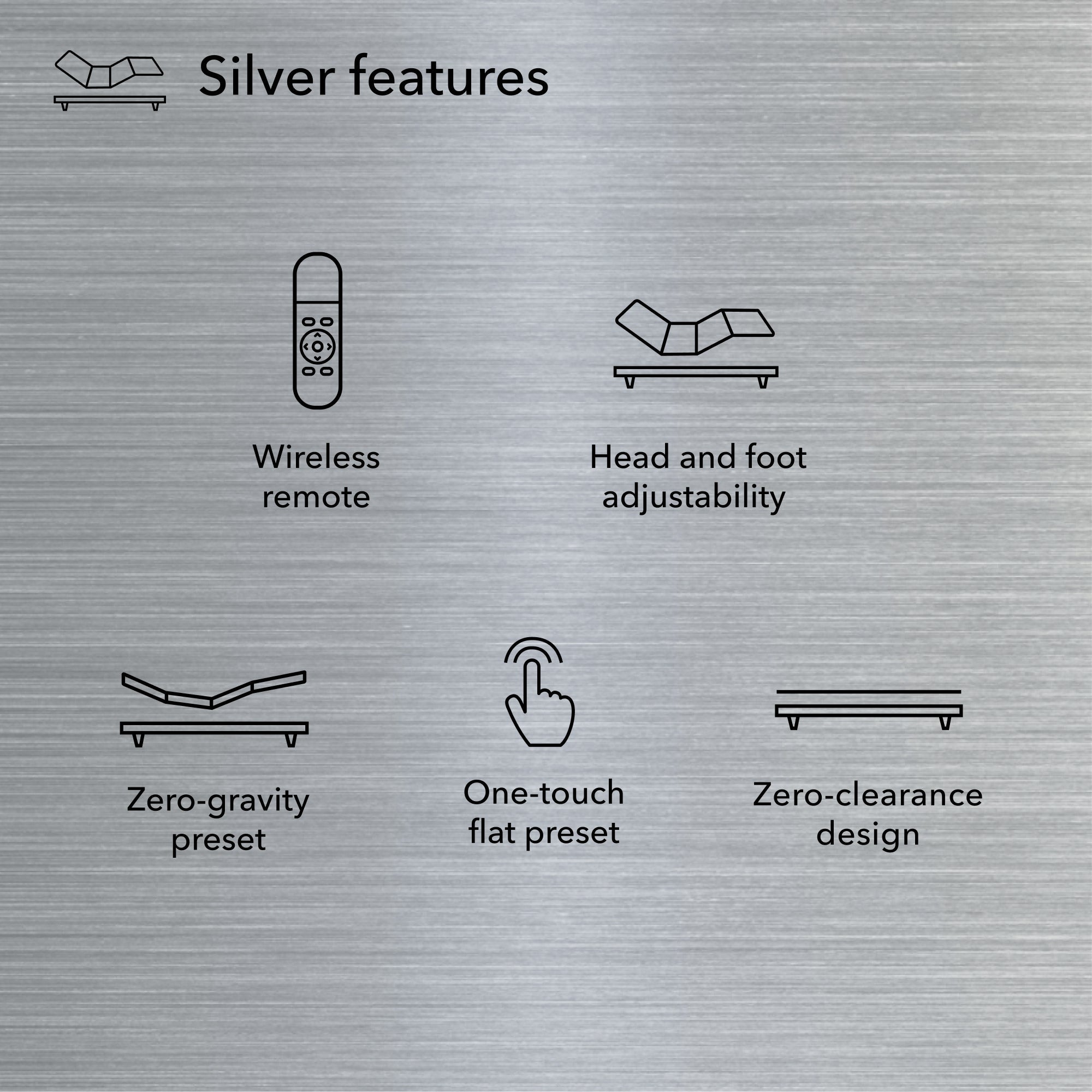 baselogic Silver Adjustable Base