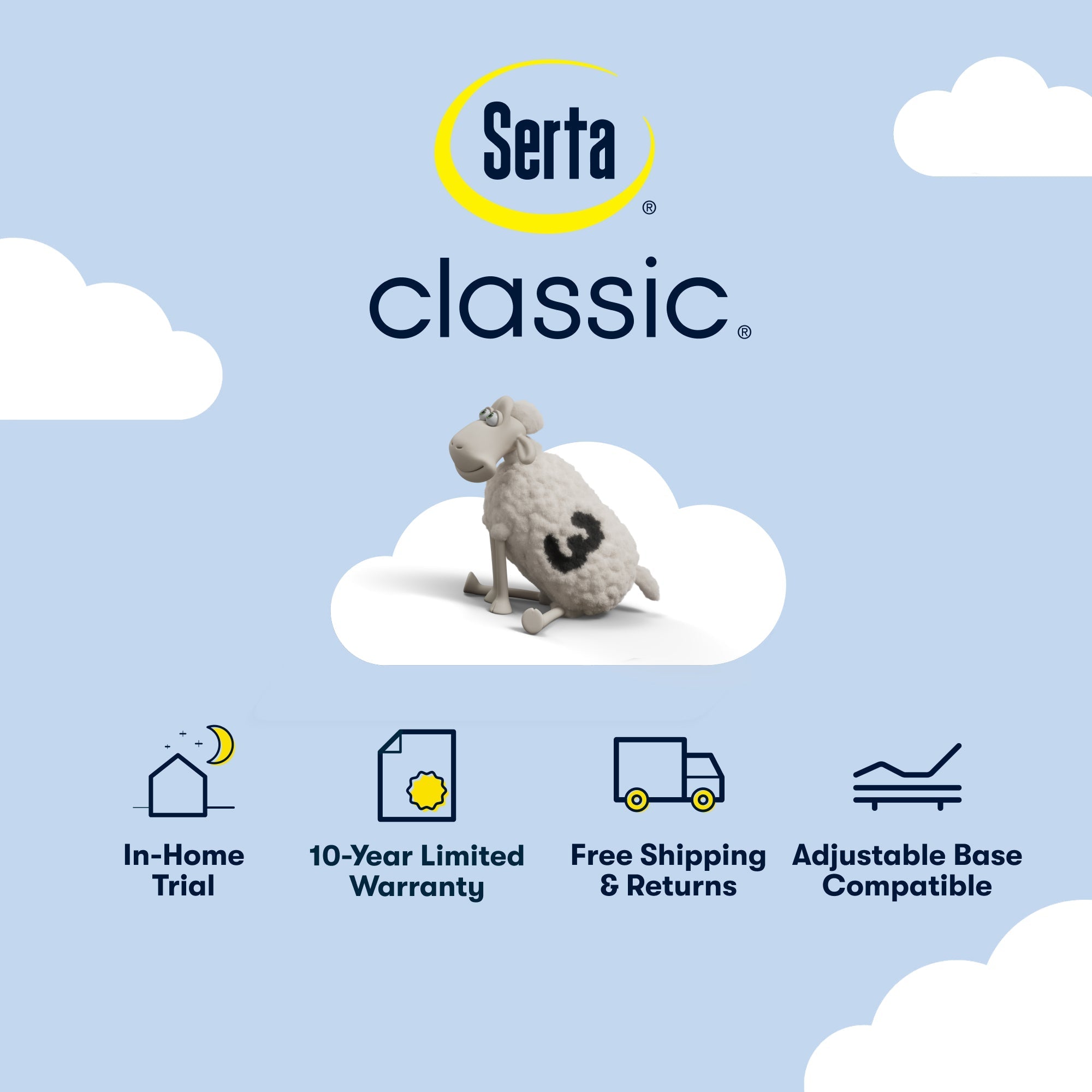 Serta Classic Mattress - Enhanced Medium
